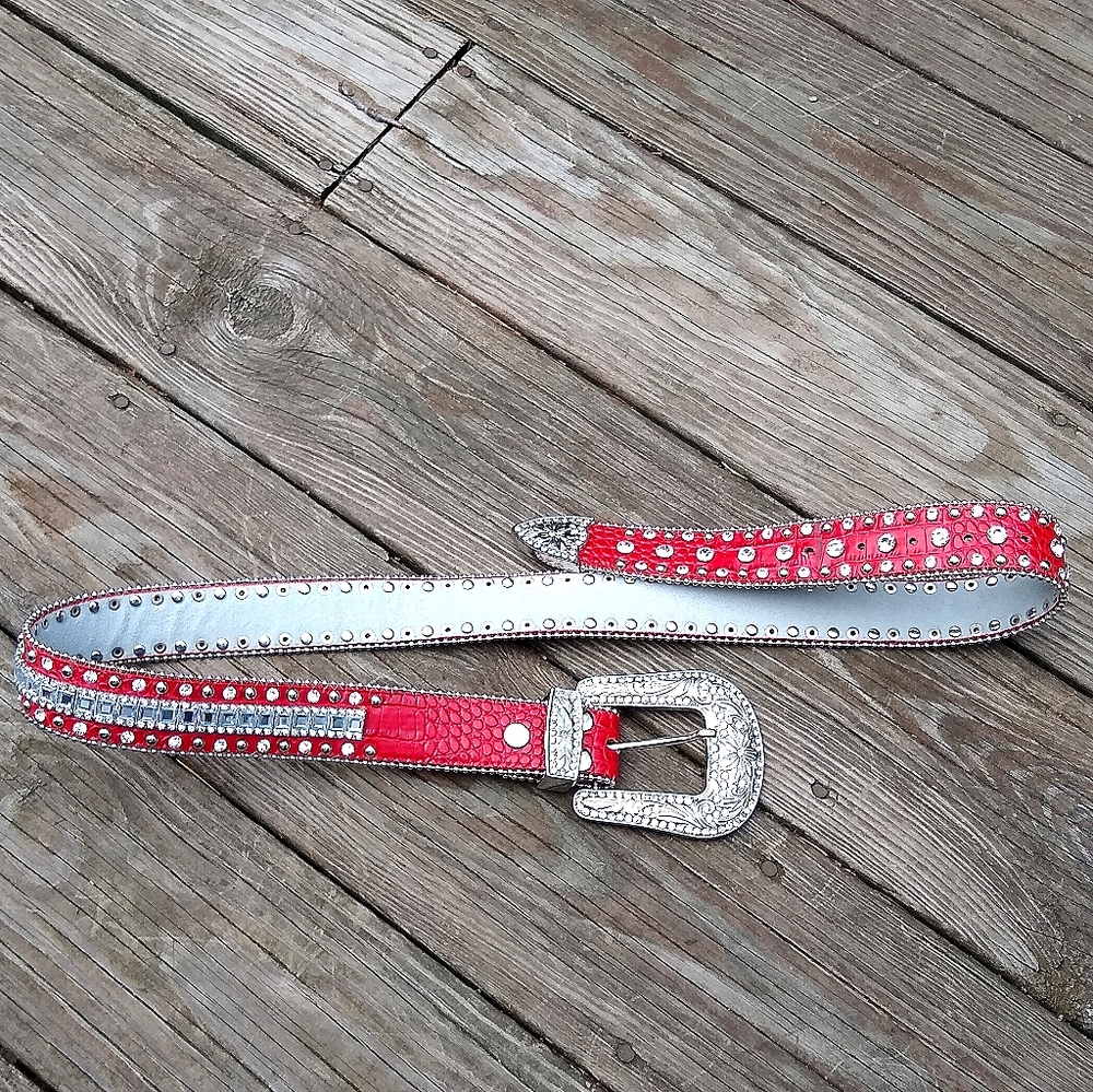 Red Jeweled Belt
